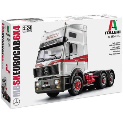 Model Kit truck 3924 - MERCEDES-BENZ SK EUROCAB 6x4 (1:24)