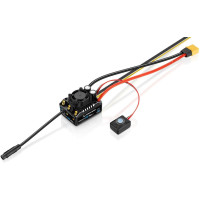 Elektronikus AC szenzoros vezérlő XERUN AXE Plus R3 135A sorozat kifejezetten a XERUN AXE R2 és R3 lánctalpas és szenzormotorokhoz. 6-8,4 V/6A beépített BEC áramkörrel és beépített ventilátorral ellátott vezérlő a maximális teljesítmény érdekében. Ideális 1:6, 1:8 és 1/10 méretarányú autókhoz. Speciális vízálló szenzorkábel a XERUN AXE R2/R3 motorcsaládhoz, Bluetooth modul az egyszerű programozáshoz a mobilalkalmazásban, 2-6S LiPo tápegység.