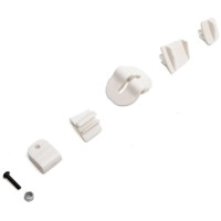 Pótalkatrész RC modell repülőgéphez E-flite Super Timber 1.7m: úszórúd klipszek.