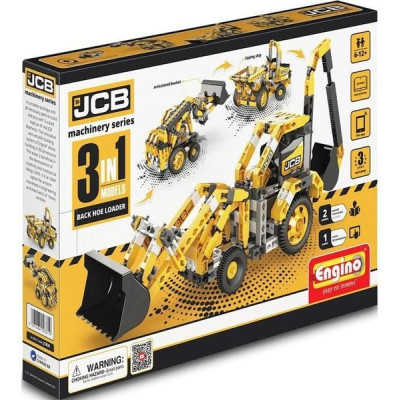 Engino Creative Builder nakladač s rypadlem 3v1