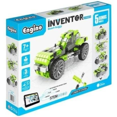 Engino Inventor Mechanics plážová bugina 5 modelů