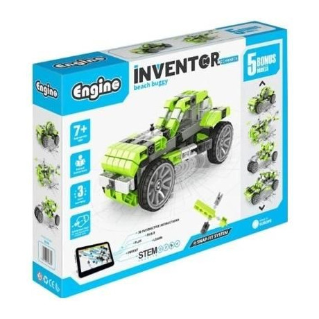 Engino Inventor Mechanics plážová bugina 5 modelů