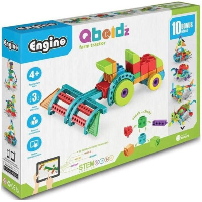 Engino Qboidz traktor 10 modelů