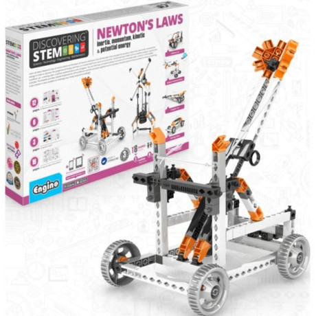 Engino Stem Newtonovy zákony setrvačnost, hybnost, kinetická a potenciální energie