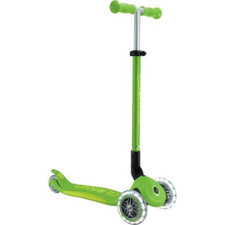 Globber - Koloběžka Primo Plus Lights V2 skládací Apple Green/Lime Green