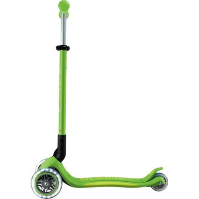 Globber - Koloběžka Primo Plus Lights V2 skládací Apple Green/Lime Green