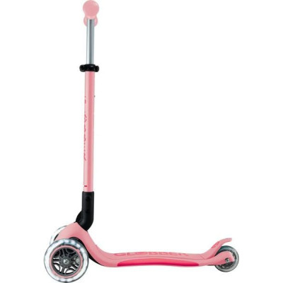 Globber - Koloběžka Primo Plus Lights V2 skládací Fuchsia/Sky Blue