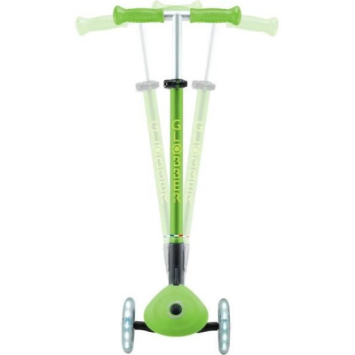 Globber - Koloběžka Primo Plus Lights V2 skládací Dark Mint/Mint