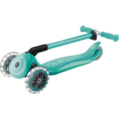 Globber - Koloběžka Primo Plus Lights V2 skládací Pastel Pink/Fuchsia