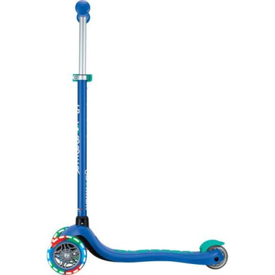 Globber - Koloběžka Primo Plus Lights V2 Lime Green/Navy Blue