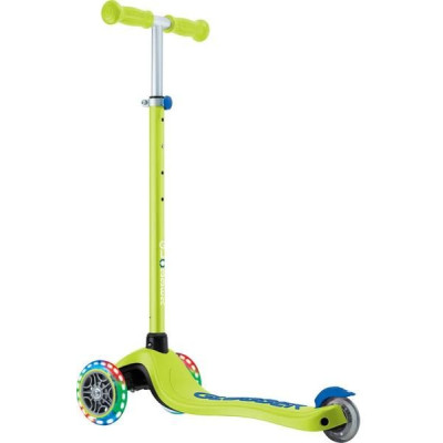 Globber - Koloběžka Primo Plus Lights V2 Lime Green/Navy Blue