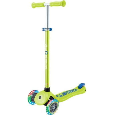 Globber - Koloběžka Primo Plus Lights V2 Lime Green/Navy Blue