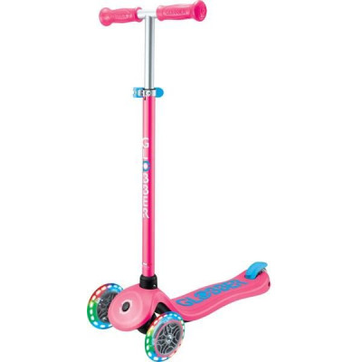 Globber - Koloběžka Primo Plus Lights V2 Lime Green/Navy Blue