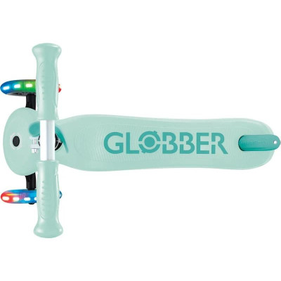 Globber - Koloběžka Primo Plus Lights V2 Lime Green/Navy Blue