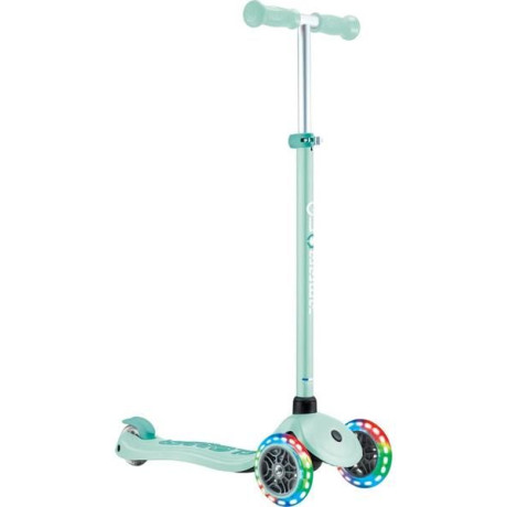 Globber - Koloběžka Primo Plus Lights V2 Mint/Dark Mint