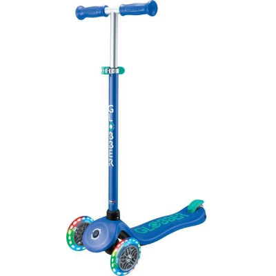 Globber - Koloběžka Primo Plus Lights V2 Mint/Dark Mint