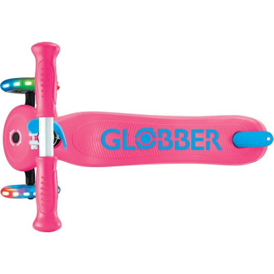 Globber - Koloběžka Primo Plus Lights V2 Mint/Dark Mint