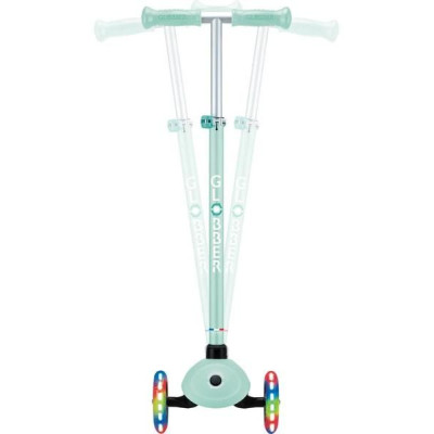 Globber - Koloběžka Primo Plus Lights V2 Mint/Dark Mint