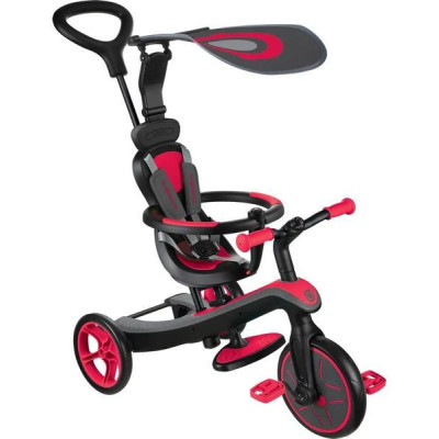 Globber - Tříkolka Explorer Trike 4in1 New Red