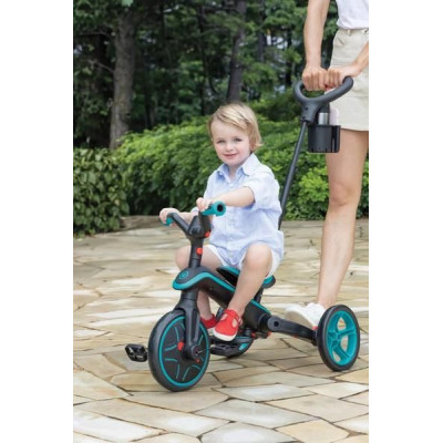Globber - Tříkolka Explorer Trike 4in1 skládací Teal