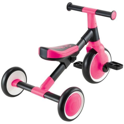 Globber - Tříkolka / odrážedlo Learning Trike Fuchsia pink