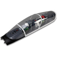 Pótalkatrész RC repülőgép modellekhez Hangar 9 Aermacchi MB-339 60-86N Katonai: pilótafülke.