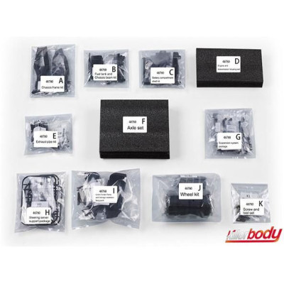 Killerbody šasi Mercury 1:10 (pro LC70)