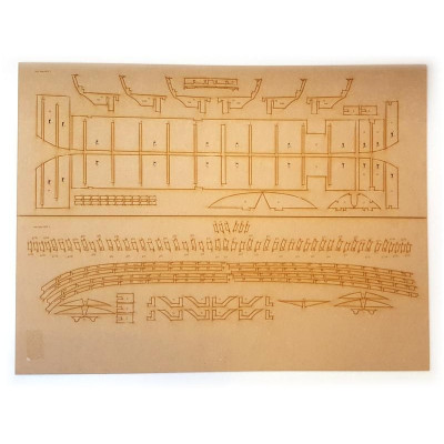 Vanguard Models HMS Indefatigable 1794 1:64 kit