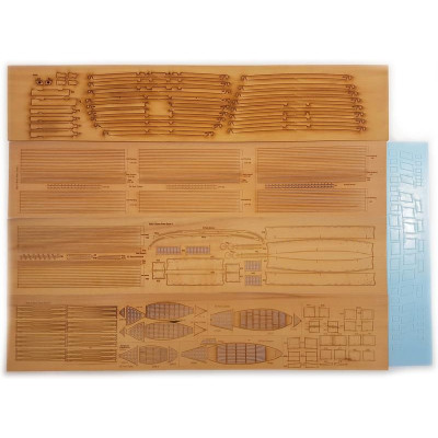 Vanguard Models HMS Indefatigable 1794 1:64 kit