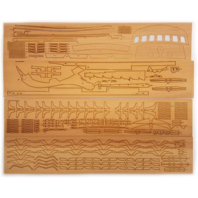 Vanguard Models HMS Indefatigable 1794 1:64 kit