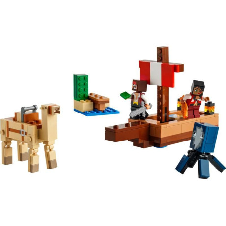 LEGO Minecraft - Plavba na pirátské lodi
