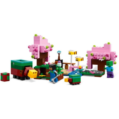 LEGO Minecraft - Zahrada s rozkvetlými třešněmi