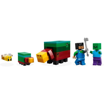 LEGO Minecraft - Zahrada s rozkvetlými třešněmi