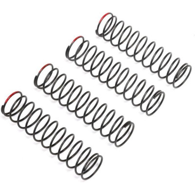 Losi pružina tlmičov tvrdá, červená (4): Mini LMT