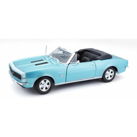 Maisto Chevrolet Camaro SS 396 1967 1:18 tyrkysová