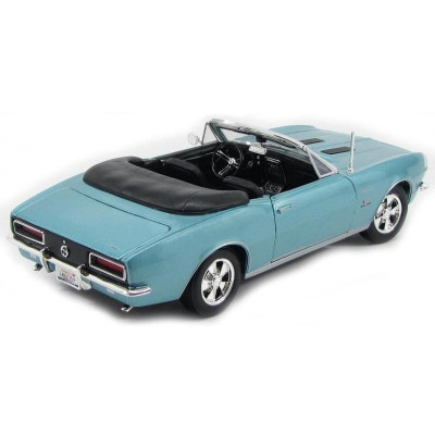 Maisto Chevrolet Camaro SS 396 1967 1:18 tyrkysová
