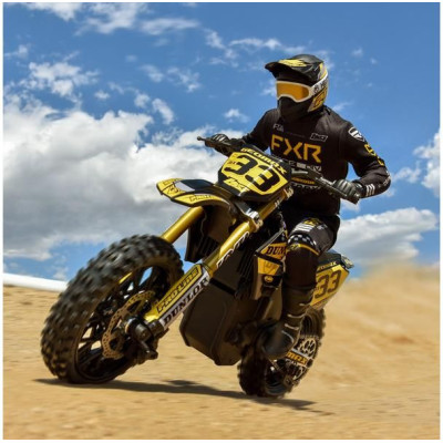 Pro-Line kolo s pneu Dunlop Geomax MX33 V2 Bead CR4 zadní, disk černý: PM-MX