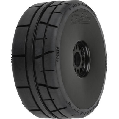 Pro-Line kolo 1:8 Menace HP BELTED Speed Run, disk Mach 10 černý H17 (2)