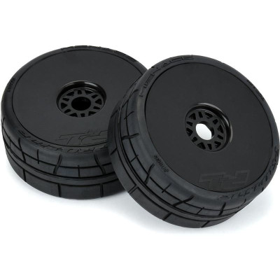 Pro-Line kolo 1:8 Menace HP BELTED Speed Run, disk Mach 10 černý H17 (2)