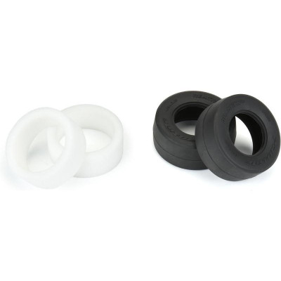 Pro-Line pneu Reaction HP No-Prep Drag Racing BELTED (2): Losi Mini No-Prep Drag