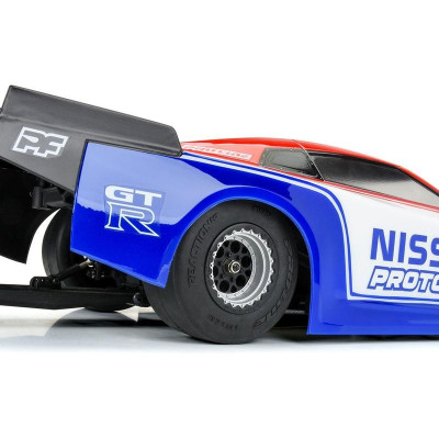 Pro-Line pneu Reaction HP No-Prep Drag Racing BELTED (2): Losi Mini No-Prep Drag