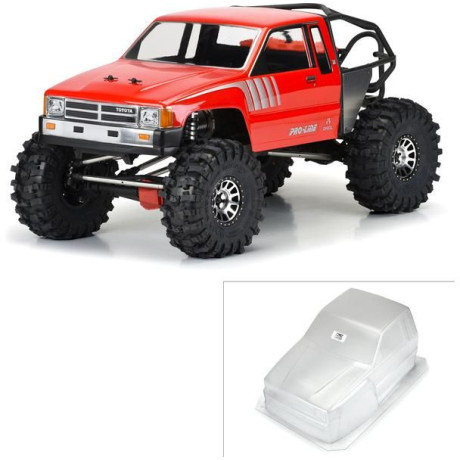 Pro-Line karosérie 1:6 1985 Toyota Hilux SR5 čirá: SCX6