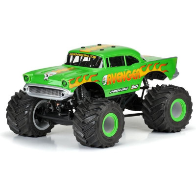 Pro-Line karosérie 1:8 Chevy Bel Air 1957 "Avenger Edition" čirá: Losi LMT