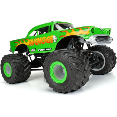 Pro-Line karosérie 1:8 Chevy Bel Air 1957 "Avenger Edition" čirá: Losi LMT