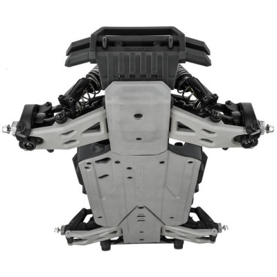 Pro-Line kluzná deska přední a zadní Bash Armor šedá: Arrma 3S