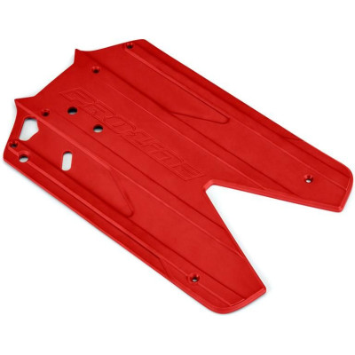 Pro-Line ochrana šasi Bash Armor červená: Arrma 3S kratší rozvor