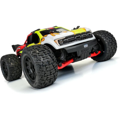 Pro-Line ramena zadní Bash Armor červené: Arrma 3S