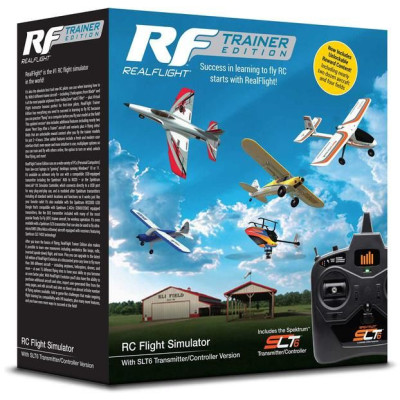 RealFlight Trainer Edition RC letecký simulátor, vysílač SLT6