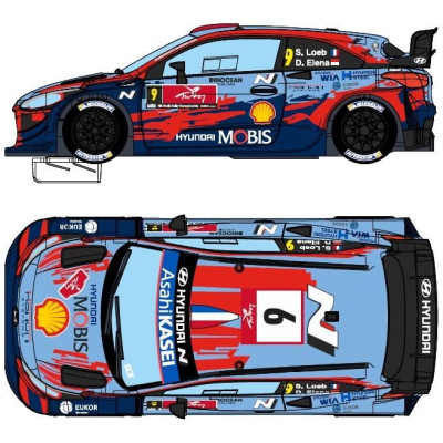 SCX Original Hyundai i-20 WRC Loeb Türkiye