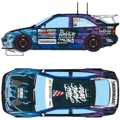 SCX Original Ford Escort Cosworth Lia Block